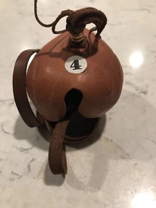 Falconry Hood Genuine Leather Size 4 - Picture 1 of 6