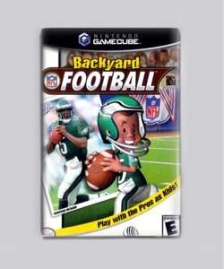 NFL BACKYARD FOOTBALL / GAMECUBE - 2"x3" FRIDGE MAGNET (nintendo game retro box - Picture 1 of 3