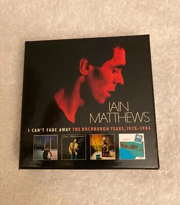 I Can't Fade Away: Rockburgh Years 1978-1984 by Matthews, Iain (CD, 2022) 6 Disc Foto 1 de 3