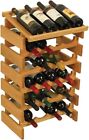 Wooden Mallet 24 Bottle Dakota Display Top Wine Rack, Light Oak