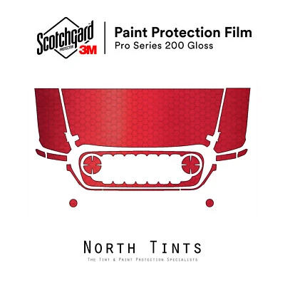 Película de protección de pintura precortada transparente PPF para Jeep Wrangler 4xe 2024-2025 serie 3M PRO Foto 1 de 4