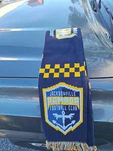 JACKSONVILLE ARMADA FC Soccer Scarf~NPSL New w/o Tags Free Shipping - Picture 1 of 6