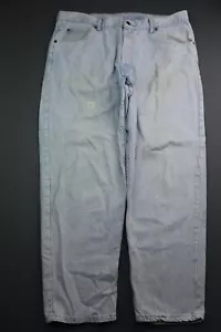 Vintage 1992 Herren Brittania Jeans Relaxed Tapered Stone Wash Gr. 40x30 (Msr 38x28) - Bild 1 von 11