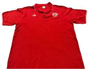 Adidas Boston Red Sox Polo Shirt Mens Large MLB Embroidered Sewn Logo - Picture 1 of 5