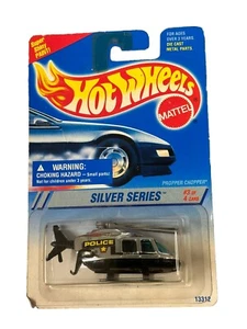 1994 Hotwheels Silver Series Police Chopper - Picture 1 of 2