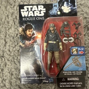 Star Wars Rogue One Captain Cassian Andor 3.75" Action Figure 2016 Hasbro Sealed - Picture 1 of 2