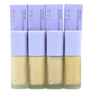 MISSHA Layering Fit Foundation Semi Glow 35ml 4 Type Color SPF38 PA++ K-Beauty - Picture 1 of 32