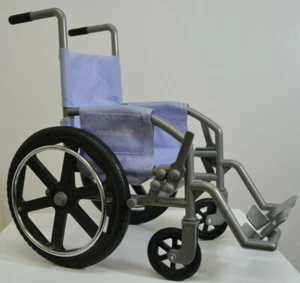American Girl Doll 18" Wheelchair Lavender Purple Get Well Soon EUC - Picture 1 of 10
