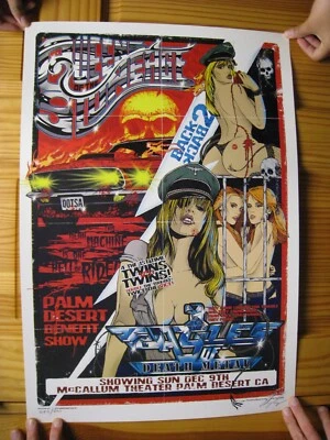 Queens Of The Stone Age Poster Palm Desert CA Signed Numbered Stoneage - Image 1 of 3