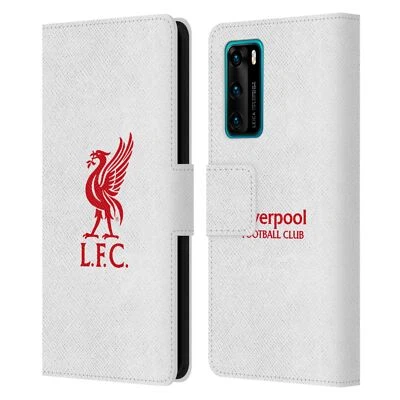 LIVERPOOL FC LFC LIVER BIRD PU LEATHER BOOK WALLET CASE COVER FOR HUAWEI PHONES - Image 1 of 4