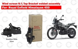 Royal Enfield "Parabrisas H/L Soporte Superior Conjunto Soldado Nuevo Himalaya 450" - Imagen 1 de 6