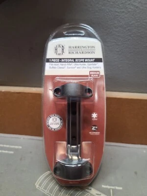 H&R & New England ONE PEICE Scope Mount Base & Rings HANDI, SB1 72924 MED 1"