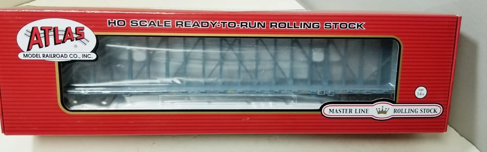 Atlas Master 20006483 HO FIRST UNION RAILROAD 73' Center Beam Flat NDYX 735954 - Image 1 of 4