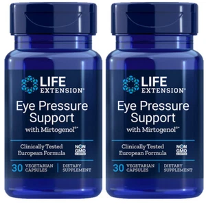 Eye Pressure Support W/ Mirtogenol 2X30Caps Life Extension French Maritime Pine - Picture 1 of 2