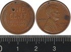 USA: 1912S One Cent Lincoln Wheat Ears 1c bronze.  Cat VF US$50 = A$75+