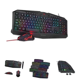 Redragon S101 Gaming Keyboard Mouse Combo, RGB LED Backlit 104 Keys USB Wired... - Picture 1 of 9