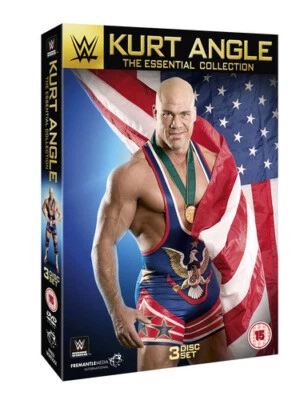 WWE: Kurt Angle - The Essential Collection DVD (2017) Kurt Angle cert 15 3 - Image 1 of 2