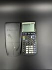 Texas Instruments TI-83 Plus Graphing Calculator Black W/Cover TESTED Working