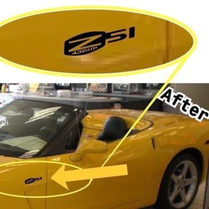 MG 2001 - LS3 Side Fender Z51 436HP decals graphic, decal fits 2008 Corvette - Picture 1 of 2