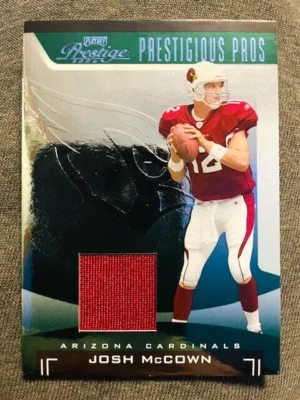 2006 Playoff Prestige Josh McCown Prestigious Pros Game Used Jersey /100 Rare - Image 1 of 2