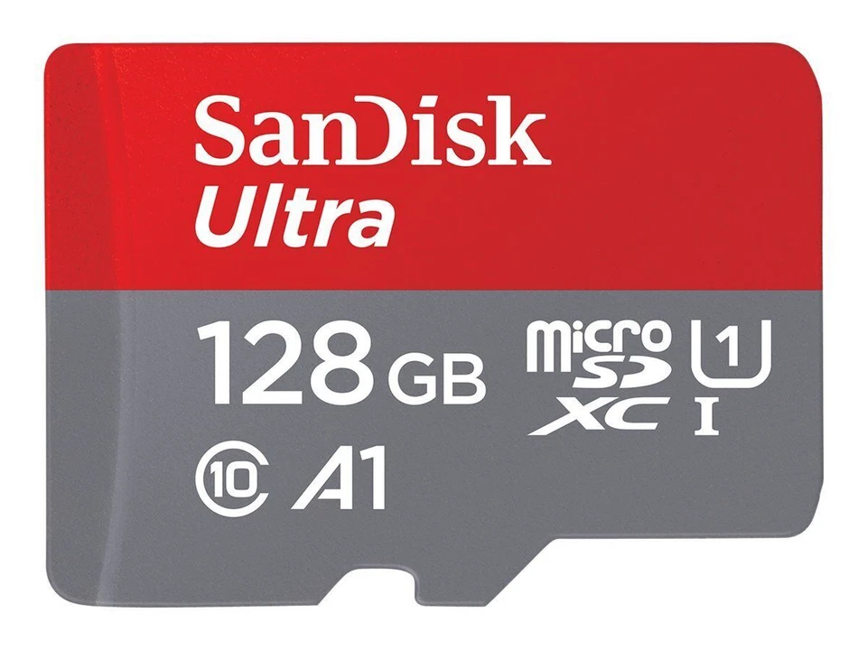 SanDisk Ultra 128GB Classe 10 - MicroSDXC Scheda Memoria - SDSQUAB-128G-GN6MA
