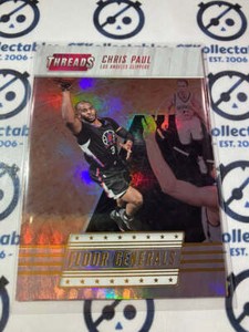 2016-17 Panini NBA Threads Chris Paul Floor Generals Century Proof Holo #3 Clipp