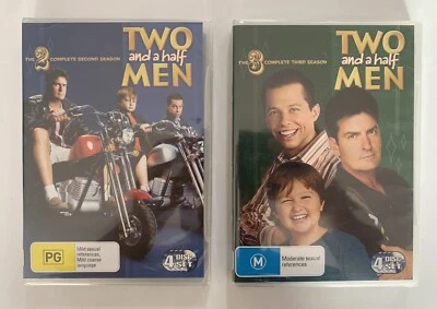 Two And A Half Men: Complete 2nd 3rd Season (2-3) *New/Sealed* DVD Region 4 PAL - Image 1 of 4