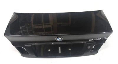 BMW OEM E46 03-06 CUPÉ NEGRO ZAFIRO METALIZADO TAPA MALETERO 41627065260 Foto 1 de 4
