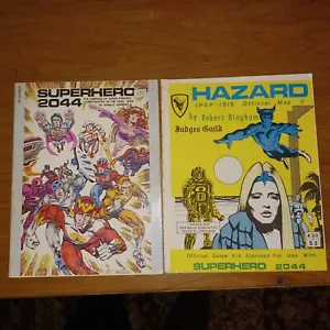 Lou Zocchi: Core Rules + Module from Judge's Guild - SUPERHERO 2044 RPG + HAZARD - Picture 1 of 1