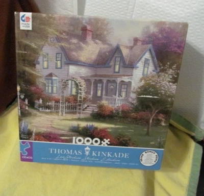'Home is Where the Heart is II' by Thomas Kinkade NIB 1000 pc puzzle by CEACO - Image 1 of 4