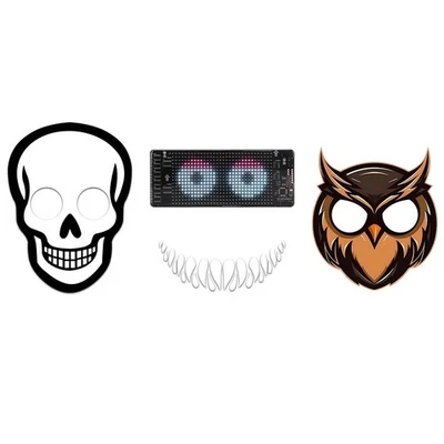 Customizable Animated LED Display Sticker for Cars with Flexible Screen - Image 1 of 4