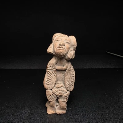Reproducción de figura de cerámica precolombina de Teotihuacán Foto 1 de 4