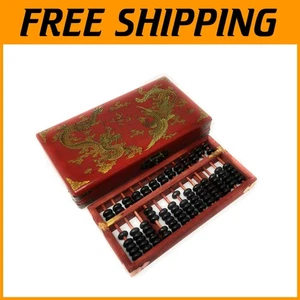 Chinesischer Abakus im Antik-Stil mit Bedienungsanleitung - wunderschön gearbeitetes Dekor - Bild 1 von 7