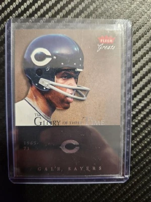 2004 Fleer Greats - The Glory of Their Time Gale Sayers #18 GOT /1965 - Image 1 of 3