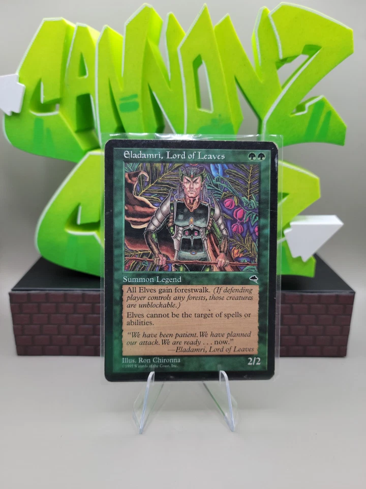 MTG 1997 Tempest Eladamri, Lord of Leaves MP (1) - Image 1 of 3