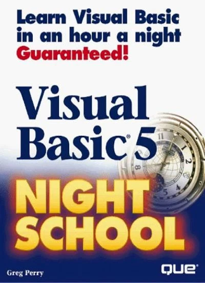 Visual Basic 5 Night School (Book & CD),Greg Perry - Image 1 of 1