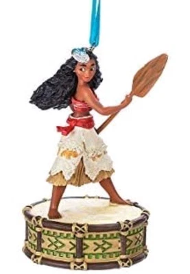 Disney Sketchbook Singing Moana Ornament Musical Figurine Christmas 2017 - Image 1 of 4