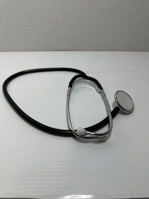 Estetoscopio Cardinal Health enfermera cabeza única negro Foto 1 de 2