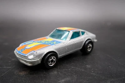 Vintage 1976 Hot Wheels DATSUN Z Whiz Silver Gray Blackwall Tires Hong Kong - Image 1 of 4