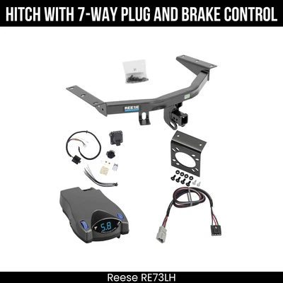 Control de freno de cableado Reese Tow PKG para receptor de 2" clase 4 14-20 Acura MDX 44778 Foto 1 de 4