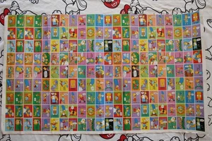 BOLLYCAO 1991 SERIE LOS SIMPSONS PLANCHA SIN CORTAR COMPLETA CON 198 CROMOS - Bild 1 von 10