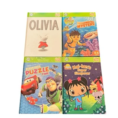 LeapFrog Tag Leap Frog 4 Interactive Book Set For Early Readers Ages 4-7 - Image 1 of 4