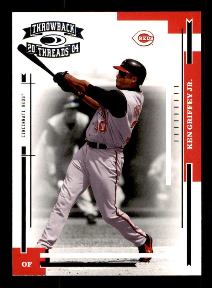 2004 Donruss Throwback Threads #56 Ken Griffey Jr. - Image 1 of 2