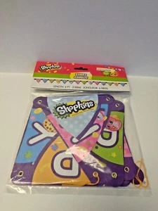 Banner de feliz cumpleaños Shopkins 6 pies 1 pieza 676 - Imagen 1 de 2