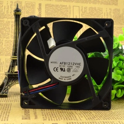 Cooling fan for Delta AFB1212VHE 0.90A 12V Double Ball 120*120*38mm 4pin PWM - Image 1 of 2