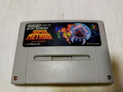Super Metroid Super Famicom Japanese Edition Nintendo Game Cartridge ONLY SFC - Image 1 of 4