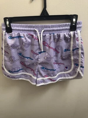 Girls Champion Shorts 14-16 Purple - Image 1 of 4