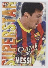 2013-14 Mundicromo Las Fichas Quiz de la Liga 2014 Superstar Lionel Messi #027