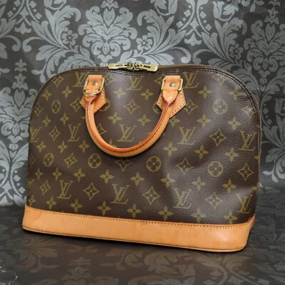 LOUIS VUITTON MONOGRAMA ALMA Bolso de Mano Cartera Bolso #332 Rise-on Foto 1 de 4
