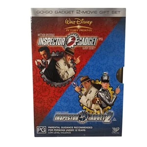 Inspector Gadget 1 2 Movie Collection DVD Action Robots Spy Espionage R4 VGC - Picture 1 of 24